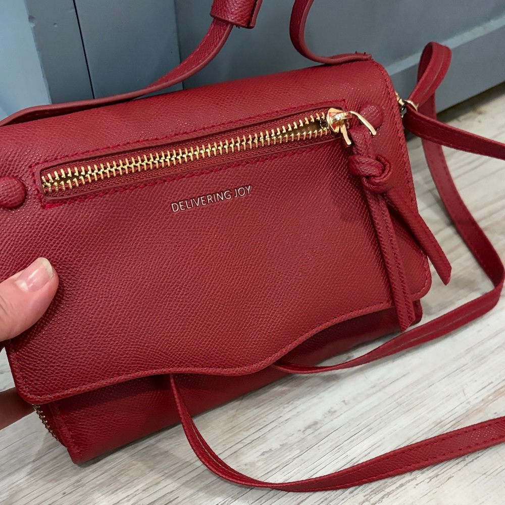 Red Crossbody Bag